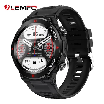 LEMFO K22 Pro Smart Watch Mehed Bluetooth Kõne Sport Smartwatch 2022 IP68 Veekindel 400Mah Suur Aku Multi Language 360*360 HD
