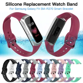 Samsung Galaxy fit SM-R370 Nutikas Käevõru Silikoonist Rihm Bänd SM-R370 Asendamine Smart watch Rihm Käepaela Watchband