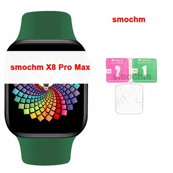 Smochm IWO X8 Pro Max Smart Watch Global Versioon Kohandatud Nägu Bluetooth-Ühilduva Kutsudes PK W27Pro W27Max DT7Max W17Pro