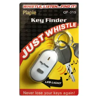 Uus Anti-Kaotatud Seadme Keyrings Finder Smart Leida Lokaator Võtmehoidja Vilet, Helisignaali Kontroll LED Taskulamp Kaasaskantav Auto Key Finder