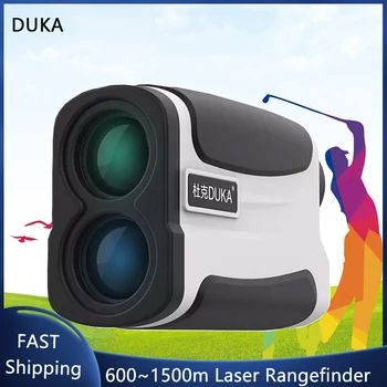 Xiaomi DUKA Laser Rangefinder Teleskoobi HD Kaasaskantav Distance Meter 600-1500m Range Finder Golf Jahindus 6X Võimsam Monocular
